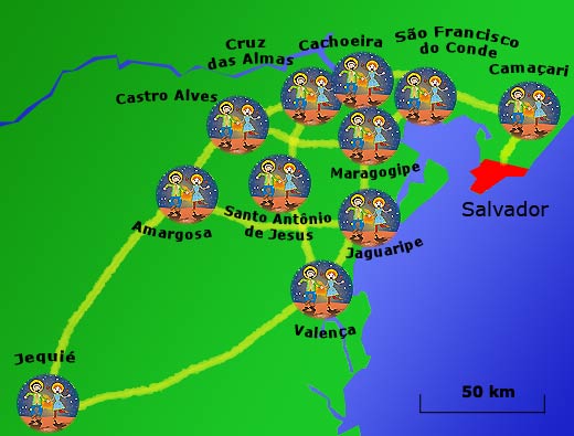 São João in der Umgebung Salvadors